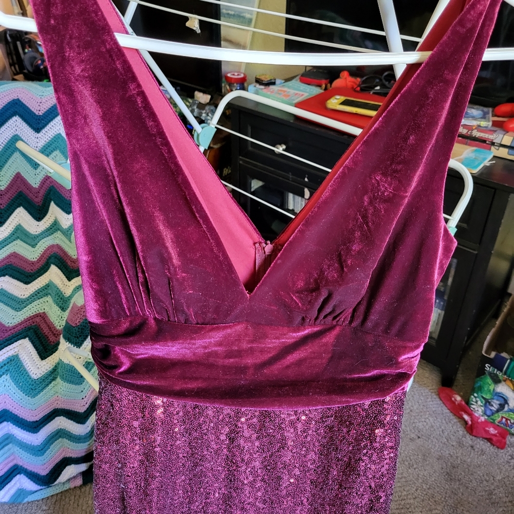 Mermaid Sequined Evening Gown